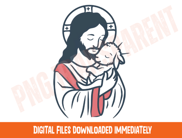 Download Jesus and Lamb Png, Religious Png - Lamb png Collection