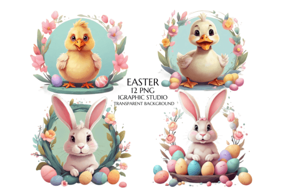 Download Pastel Easter Bunny Clipart - Premium Resources